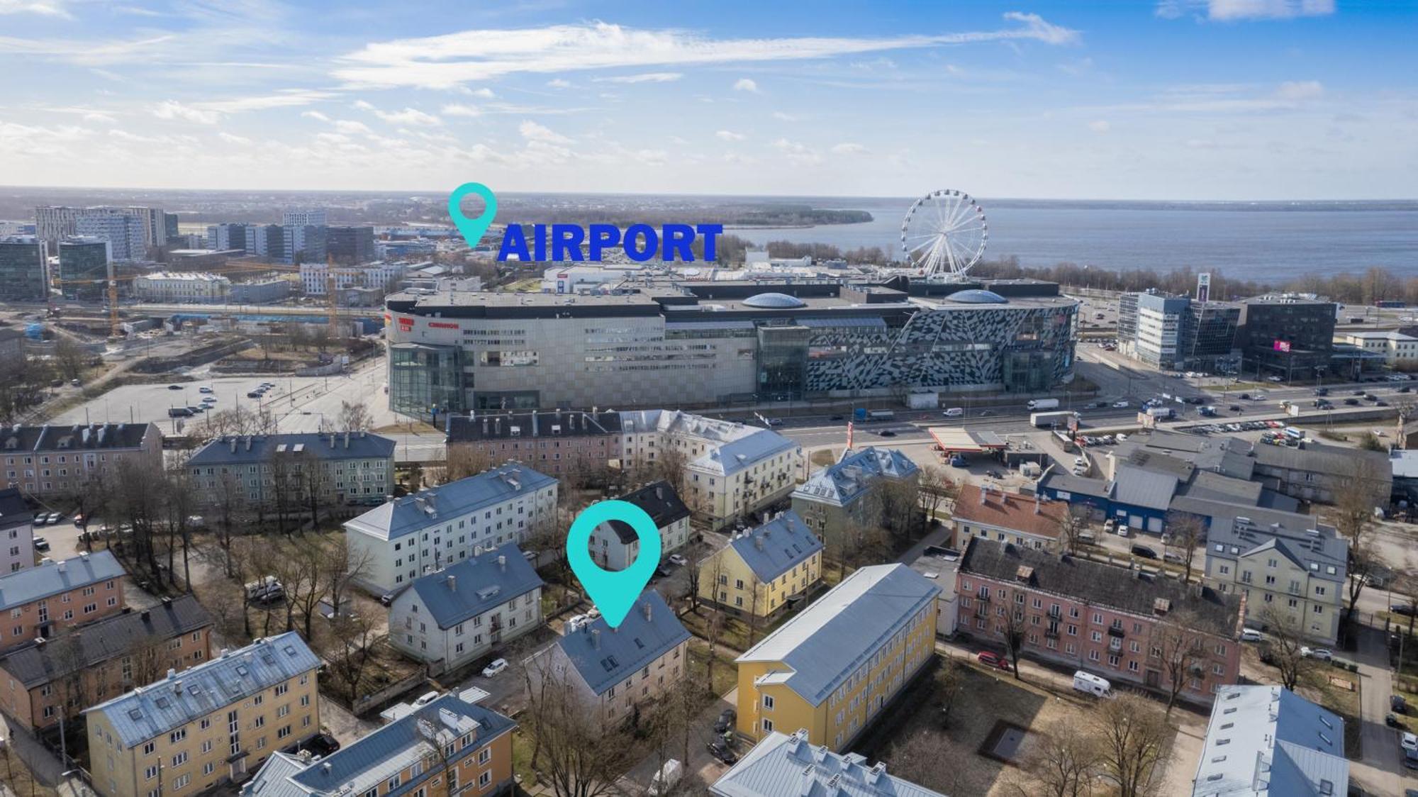 Revalia T1 Airport-Bus Station Studio Exterior photo